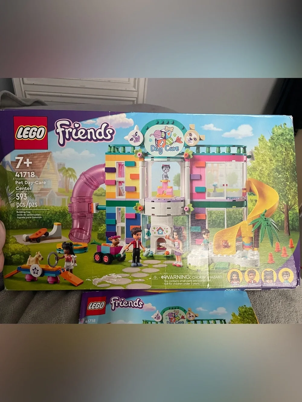 Lego Friends Retired Pet DayCare Center 41718 100% Complete Set Box instructions